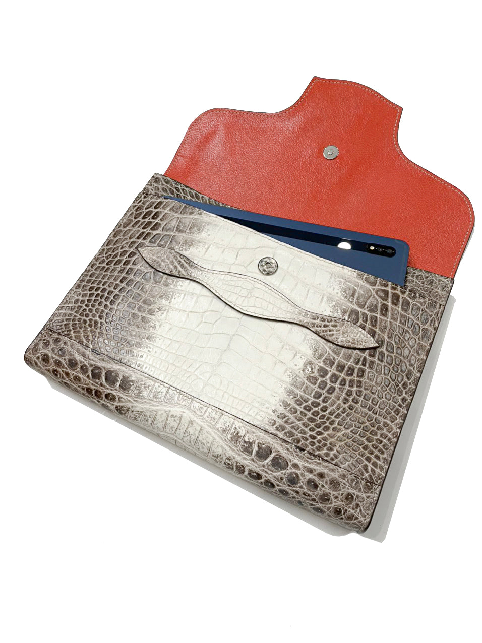 HIAMALAYA HANDMADE GENUINE CROCODILE LAPTOP SLEEVE