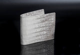 Crocodile leather wallet