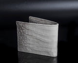 Crocodile leather wallet
