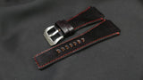 BLACK CALF LEATHER STRAP
