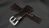 BLACK CALF LEATHER STRAP