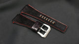BLACK CALF LEATHER STRAP