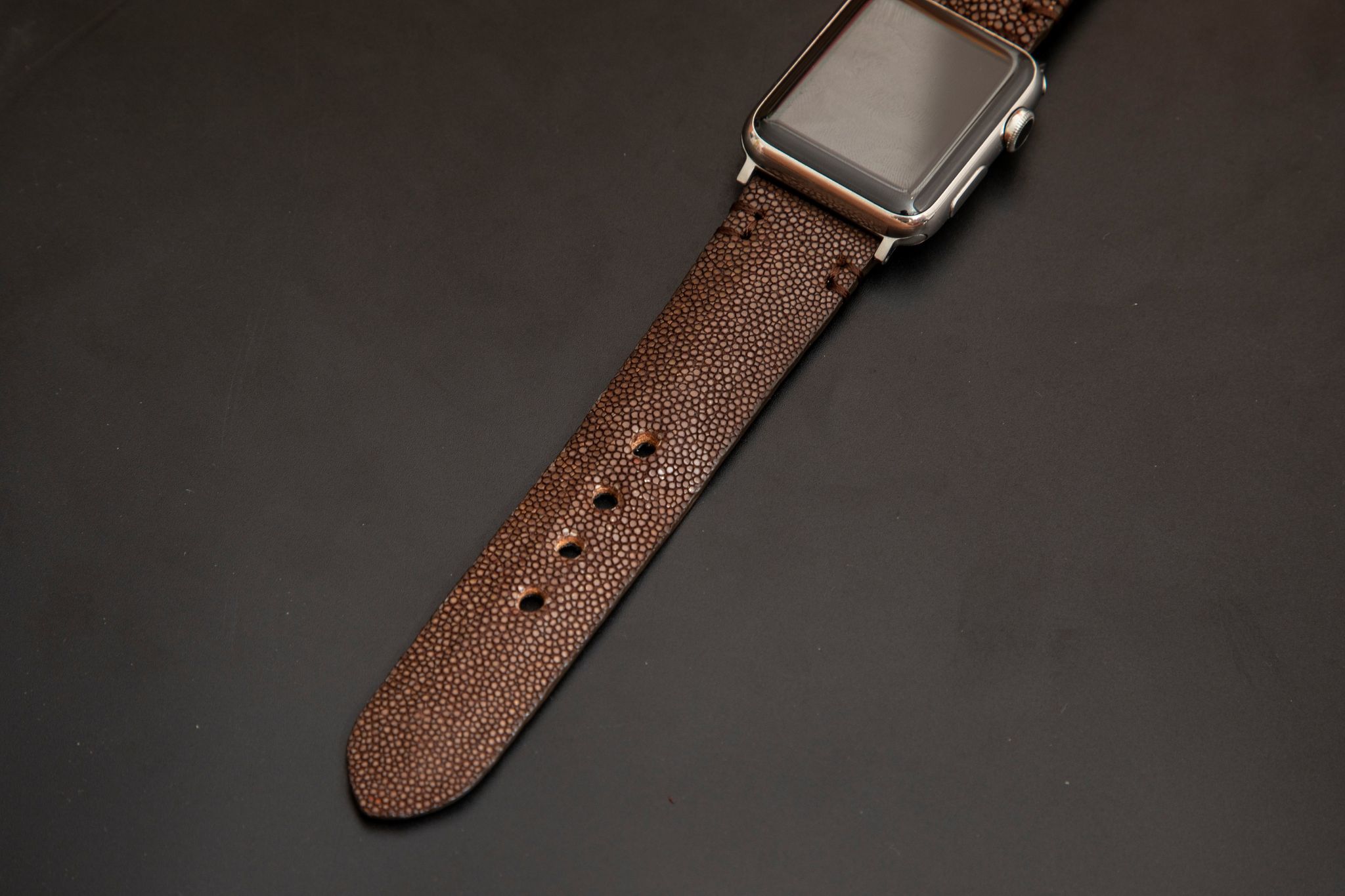 BROWN STINGRAY LEATHER STRAP