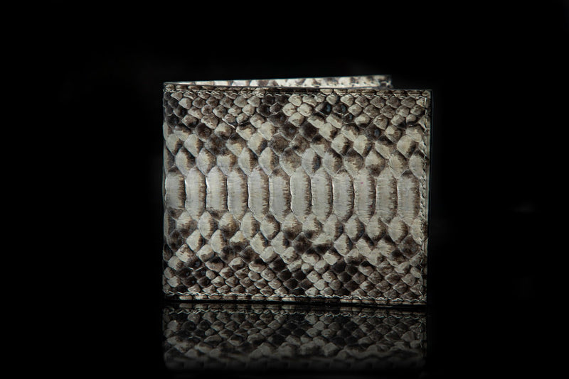 WHITE PYTHON LEATHER WALLET