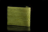 GREEN PYTHON LEATHER WALLET