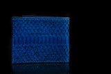BLUE PYTHON LEATHER WALLET