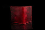 RED LIZARD LEATHER WALLET
