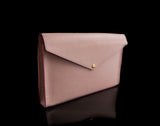 PINK HANDMADE GENUINE CALF LAPTOP SLEEVE
