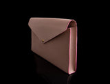 PINK HANDMADE GENUINE CALF LAPTOP SLEEVE