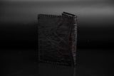 BLACK CROCODILE LEATHER WALLET