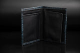 BLUE PYTHON LEATHER WALLET