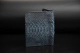BLUE PYTHON LEATHER WALLET