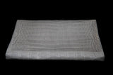 GREY HANDMADE GENUINE CROCODILE LAPTOP SLEEVE