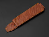 ORANGE LIZARD LEATHER STRAP