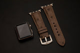 BROWN OSTRICH LEATHER STRAP
