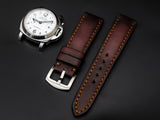 PINK&BLACK CALF LEATHER STRAP