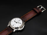 PINK&BLACK CALF LEATHER STRAP