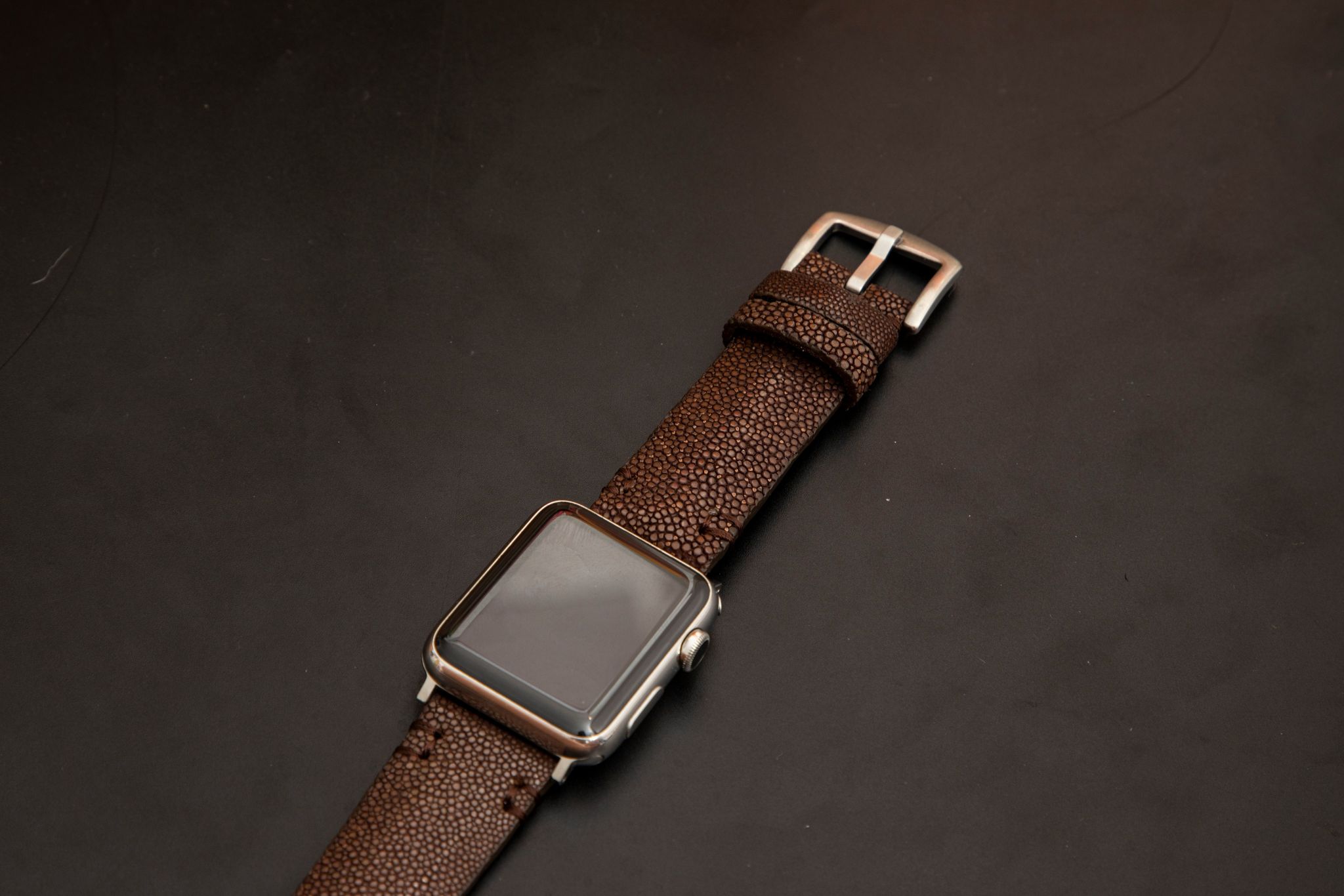 BROWN STINGRAY LEATHER STRAP