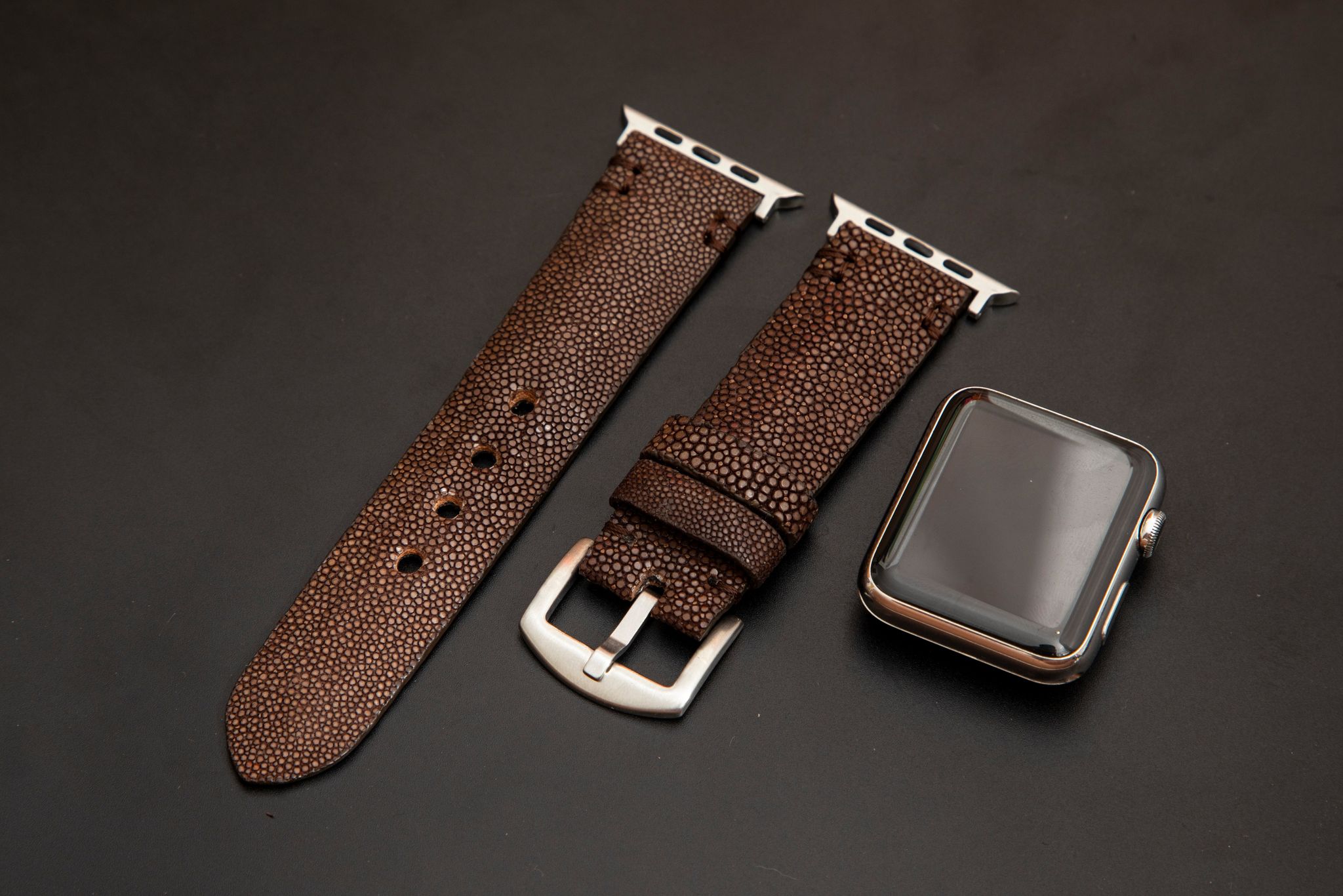 BROWN STINGRAY LEATHER STRAP