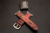 PINK PYTHON LEATHER STRAP