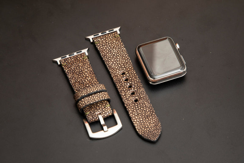 BROWN STINGRAY LEATHER STRAP