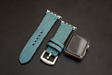 BLUE STINGRAY LEATHER STRAP