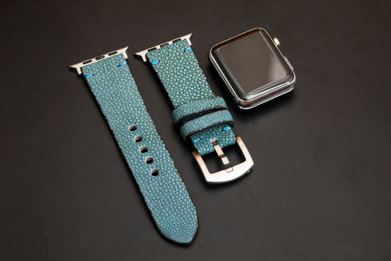 BLUE STINGRAY LEATHER STRAP