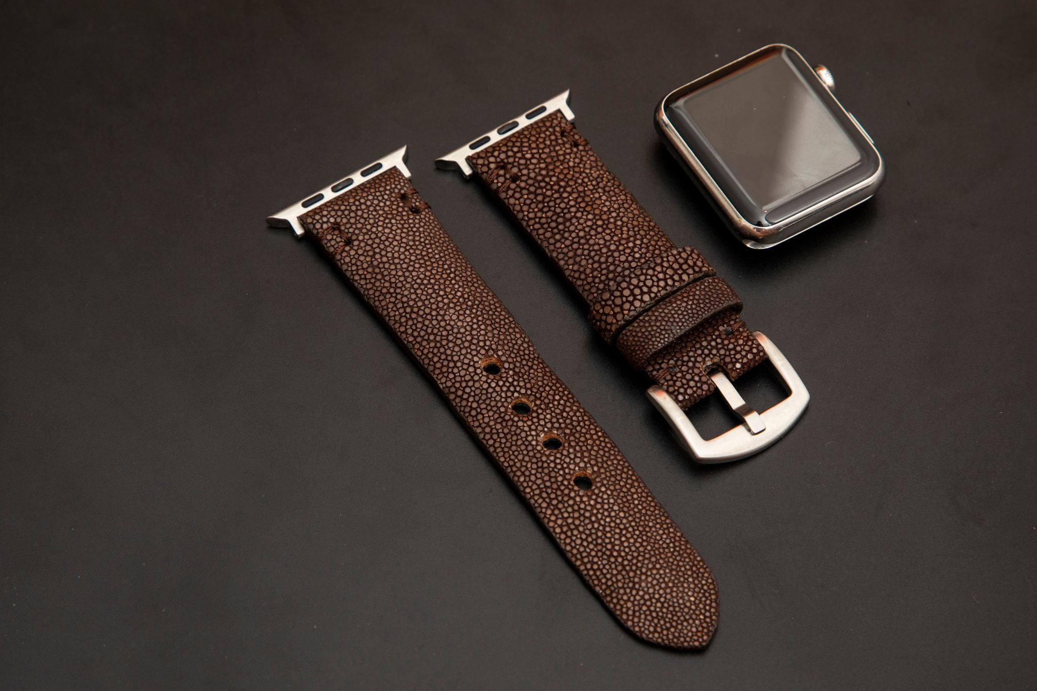 BROWN STINGRAY LEATHER STRAP