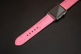 PINK OSTRICH LEATHER STRAP