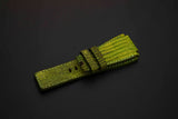 GREEN LIZARD LEATHER STRAP