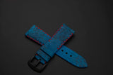 BLUE TOAD LEATHER STRAP