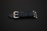 BLUE TOAD LEATHER STRAP