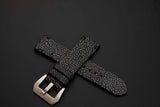 BLACK STINGRAY LEATHER STRAP
