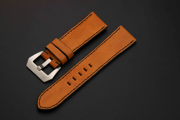 ORANGE CALF LEATHER STRAP