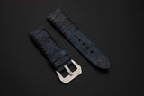 BLUE TOAD LEATHER STRAP