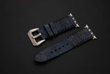BLUE TOAD LEATHER STRAP