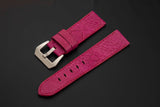 PINK OSTRICH LEATHER STRAP