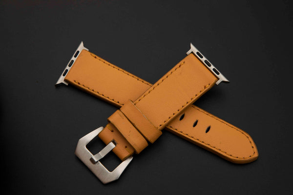 YELLOW CALF LEATHER STRAP