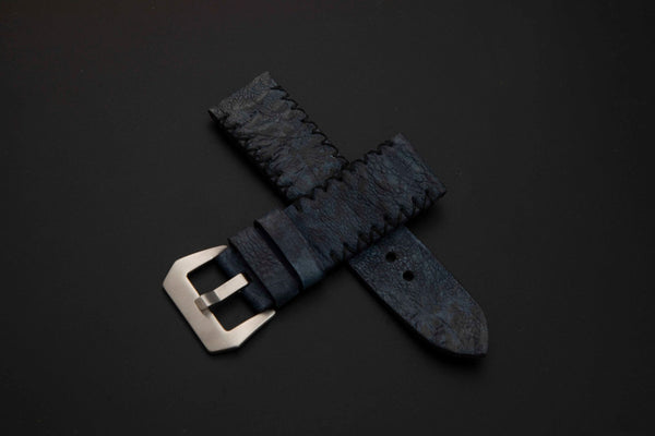 BLUE TOAD LEATHER STRAP