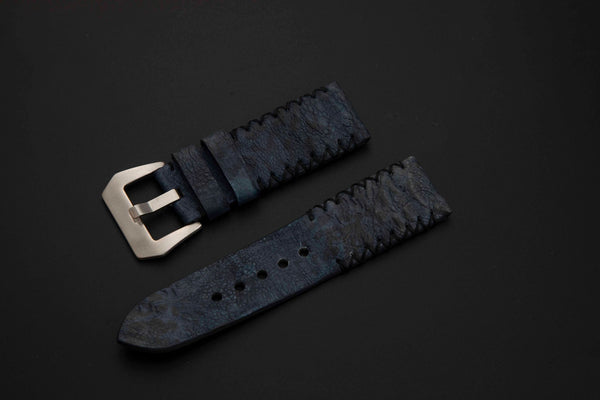 BLUE TOAD LEATHER STRAP