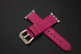 PINK OSTRICH LEATHER STRAP