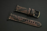 BROWN PYTHON LEATHER STRAP