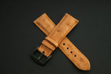 ORANGE OSTRICH LEATHER STRAP