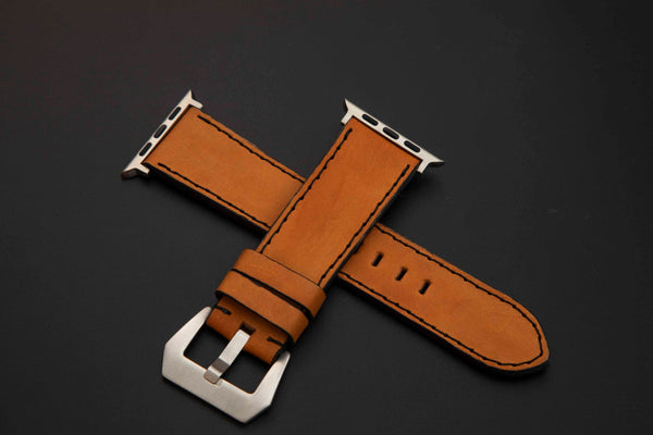 ORANGE CALF LEATHER STRAP