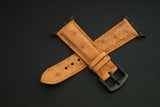 ORANGE OSTRICH LEATHER STRAP
