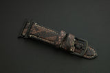 BROWN PYTHON LEATHER STRAP