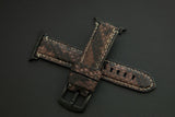 BROWN PYTHON LEATHER STRAP