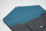 BLACK HANDMADE GENUINE CALF LAPTOP SLEEVE