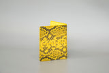 YELLOW PYTHON LEATHER WALLET