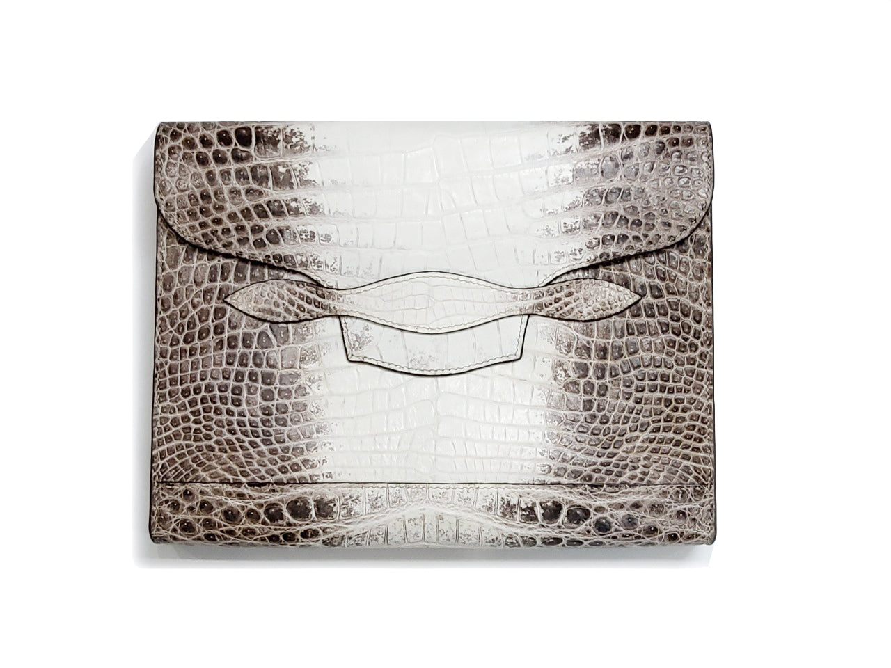 HIAMALAYA HANDMADE GENUINE CROCODILE LAPTOP SLEEVE